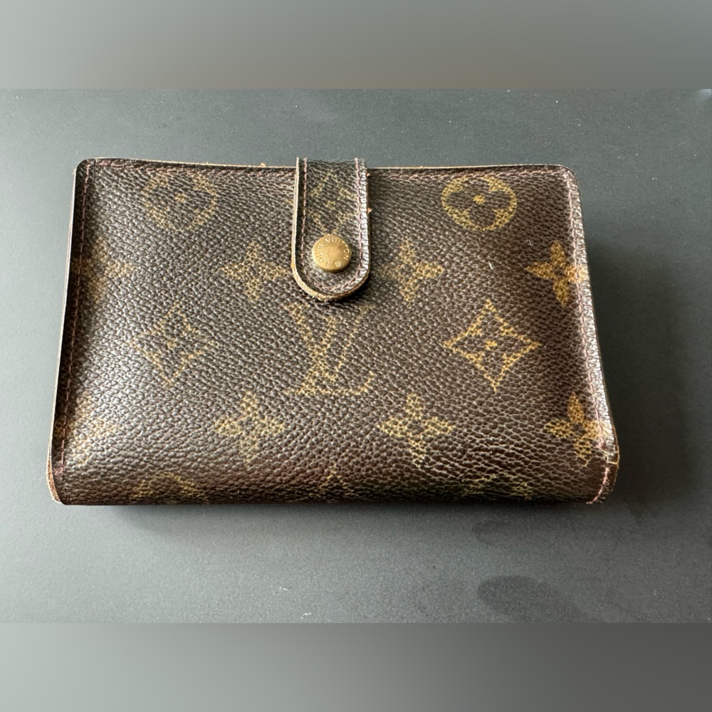 Louis Vuitton Viennois Bifold Kisslock Wallet - Very Good Condition - Picture 1 of 8